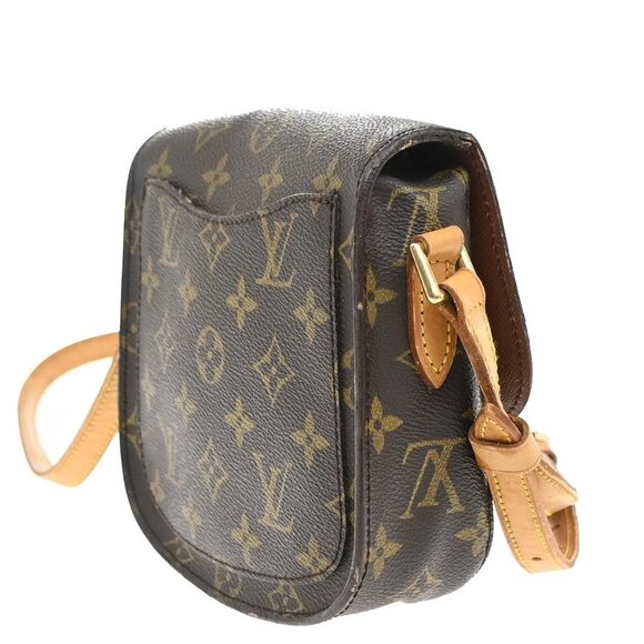 LOUIS VUITTON Mini Saint Cloud Shoulder Bag Monogram Leather BN M51244 39EF327 - Picture 4 of 16